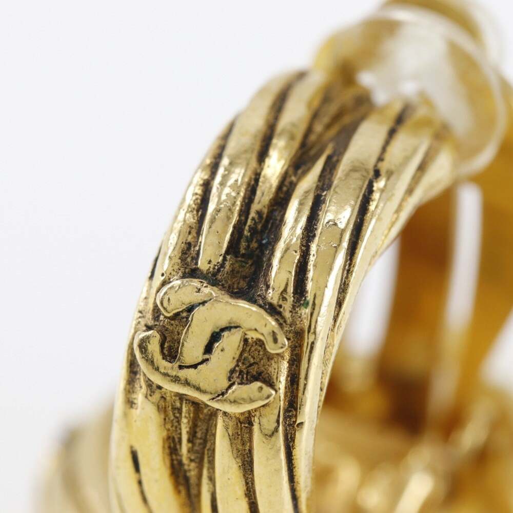 Chanel Clip-On Earrings Gold- #228764C72B - Picture 6 of 9